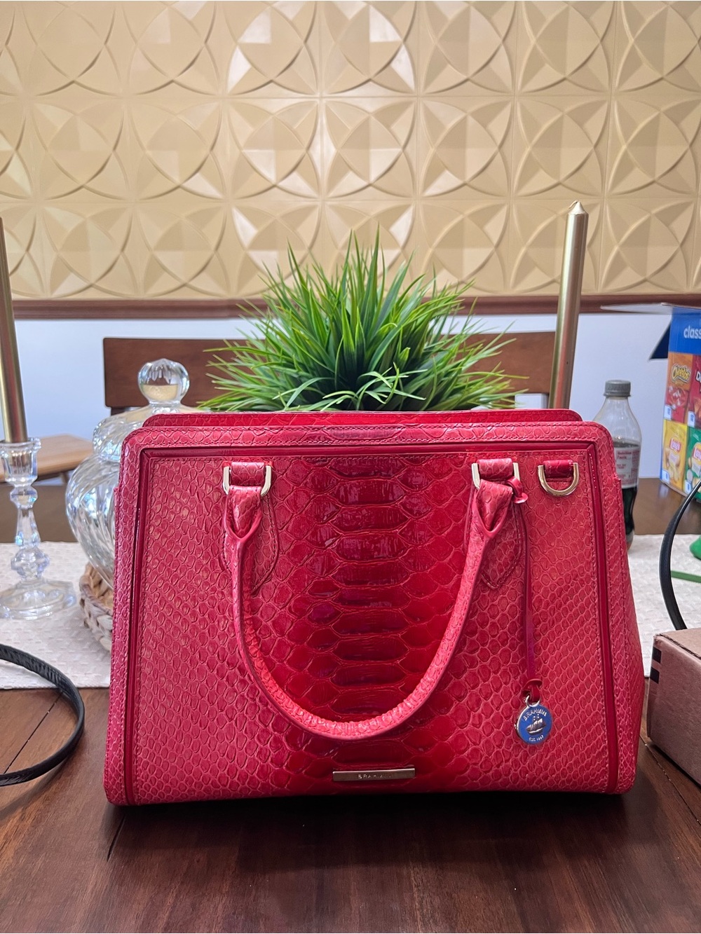 Brahmin Small Finley - Flame Calimero - Picture 6 of 6